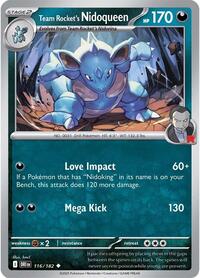 Team Rocket's Nidoqueen (116/182) [SV10: Destined Rivals]