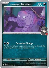 Team Rocket's Grimer (123/182) [SV10: Destined Rivals]