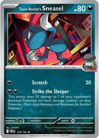 Team Rocket's Sneasel (128/182) [SV10: Destined Rivals]