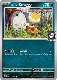 Marnie's Scraggy (132/182) [SV10: Destined Rivals]