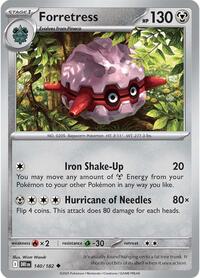 Forretress (140/182) [SV10: Destined Rivals]