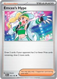 Emcee's Hype - 163/182 (163/182) [SV10: Destined Rivals]
