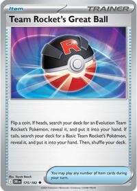 Team Rocket's Great Ball (175/182) [SV10: Destined Rivals]