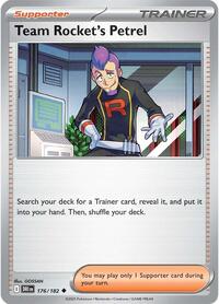 Team Rocket's Petrel - 176/182 (176/182) [SV10: Destined Rivals]