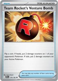 Team Rocket's Venture Bomb (179/182) [SV10: Destined Rivals]