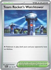 Team Rocket's Watchtower (180/182) [SV10: Destined Rivals]
