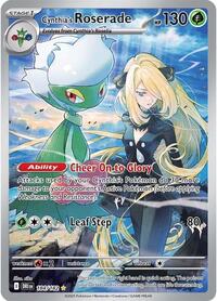 Cynthia's Roserade - 184/182 (184/182) [SV10: Destined Rivals]