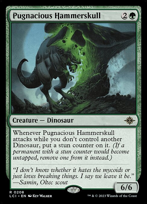 Pugnacious Hammerskull (208) [The Lost Caverns of Ixalan]