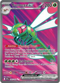 Yanmega ex - 206/182 (206/182) [SV10: Destined Rivals]