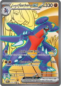 Cynthia's Garchomp ex - 215/182 (215/182) [SV10: Destined Rivals]