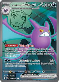 Team Rocket's Crobat ex - 217/182 (217/182) [SV10: Destined Rivals]