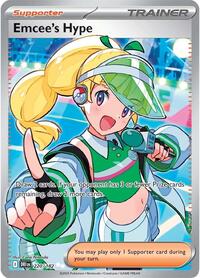 Emcee's Hype - 220/182 (220/182) [SV10: Destined Rivals]