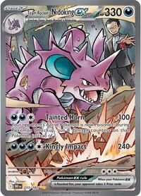 Team Rocket's Nidoking ex - 233/182 (233/182) [SV10: Destined Rivals]