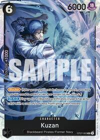 Kuzan (ST27-003) [Starter Deck 27: BLACK Marshall.D.Teach]
