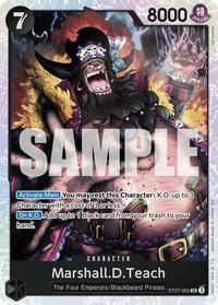 Marshall.D.Teach (ST27-005) (ST27-005) [Starter Deck 27: BLACK Marshall.D.Teach]