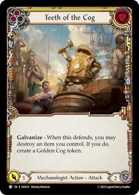 Teeth of the Cog (Yellow) (SEA031) [High Seas]