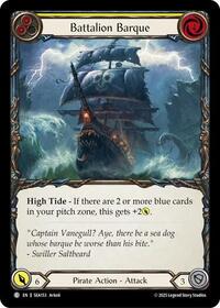 Battalion Barque (Yellow) (SEA153) [High Seas]