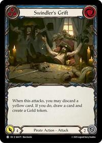 Swindler's Grift (Blue) (SEA171) [High Seas]