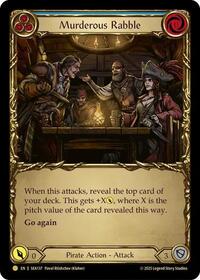 Murderous Rabble (Treasure) (SEA137) [High Seas]