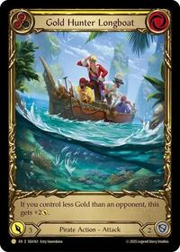 Gold Hunter Longboat (Treasure) (SEA163) [High Seas]