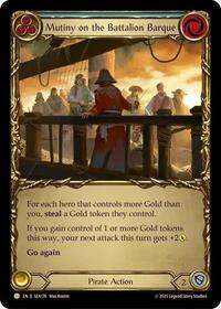 Mutiny on the Battalion Barque (Treasure) (SEA176) [High Seas]