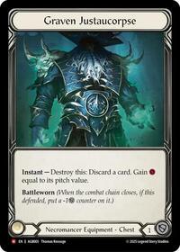 Graven Justaucorpse (AGB005) [Armory Deck Gravy Bones]