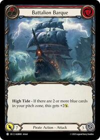 Battalion Barque (Red) (AGB008) [Armory Deck Gravy Bones]