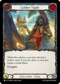 Golden Tipple (Blue) (AGB021) [Armory Deck Gravy Bones]