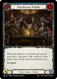 Murderous Rabble (CC Tag) (AGB023) [Armory Deck Gravy Bones]