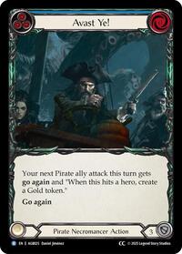 Avast Ye! (CC Tag) (AGB025) [Armory Deck Gravy Bones]
