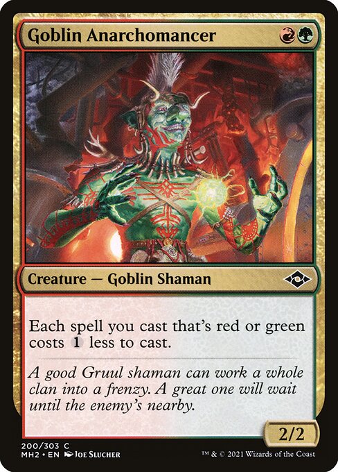 Goblin Anarchomancer (200) [Modern Horizons 2]