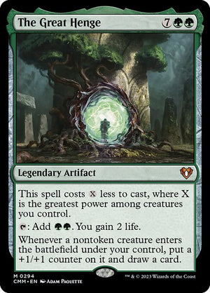 The Great Henge (294) [Commander Masters]