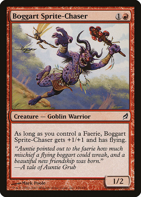 Boggart Sprite-Chaser (156) [Lorwyn]