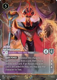 Jafar - High Sultan of Lorcana (Store Championship) (33/P2) [Disney Lorcana Promo Cards]