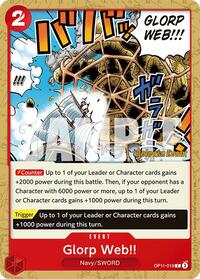 Glorp Web!! (OP11-019) [A Fist of Divine Speed Release Event Cards]