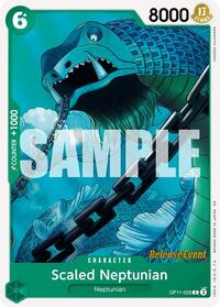 Scaled Neptunian (OP11-026) [A Fist of Divine Speed Release Event Cards]