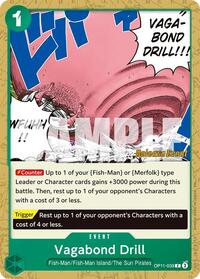 Vagabond Drill (OP11-039) [A Fist of Divine Speed Release Event Cards]