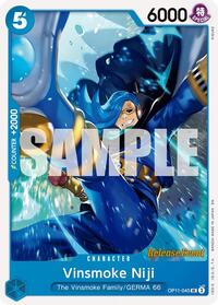 Vinsmoke Niji (OP11-045) [A Fist of Divine Speed Release Event Cards]