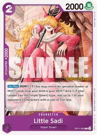 Little Sadi (OP11-063) [A Fist of Divine Speed Release Event Cards]