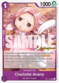 Charlotte Anana (OP11-065) [A Fist of Divine Speed Release Event Cards]