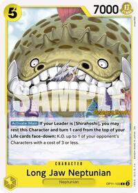 Long-Jaw Neptunian (OP11-103) [A Fist of Divine Speed Release Event Cards]