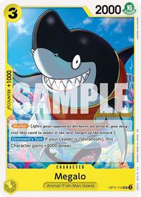 Megalo (OP11-112) [A Fist of Divine Speed Release Event Cards]