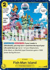 Fish-Man Island (OP11-117) [A Fist of Divine Speed Release Event Cards]