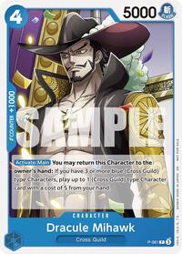 Dracule Mihawk (OP11 Release Event) (P-081) [One Piece Promotion Cards]