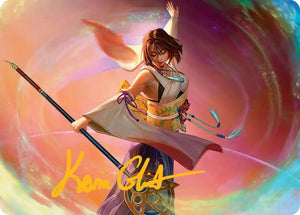 Yuna, Grand Summoner Art Card (Gold-Stamped Signature) (22) [Final Fantasy Art Series]