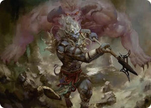 Kimahri, Valiant Guardian Art Card (29) [Final Fantasy Art Series]