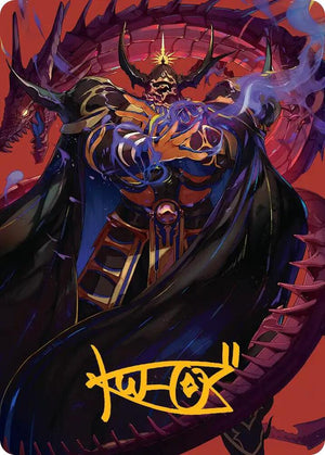 Golbez, Crystal Collector Art Card (Gold-Stamped Signature) (45) [Final Fantasy Art Series]