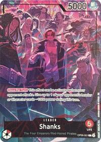 Shanks (English Version 2nd Anniversary Set) (OP09-001) [One Piece Promotion Cards]