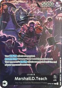 Marshall.D.Teach (English Version 2nd Anniversary Set) (OP09-081) [One Piece Promotion Cards]