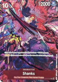 Shanks (004) (English Version 2nd Anniversary Set) (OP09-004) [One Piece Promotion Cards]